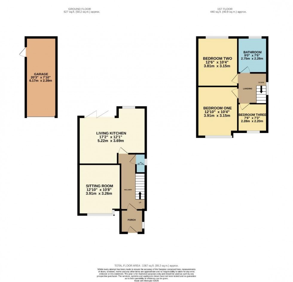 Floorplan for Edale Close, Hazel Grove