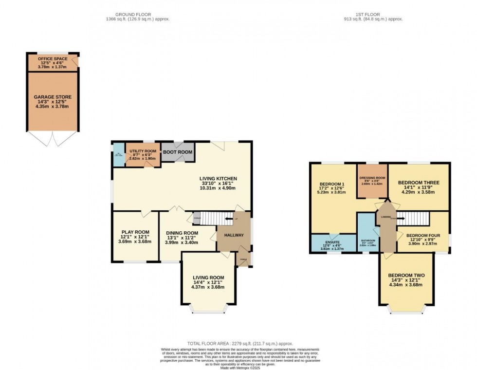 Floorplan for Woodford Road, Woodford