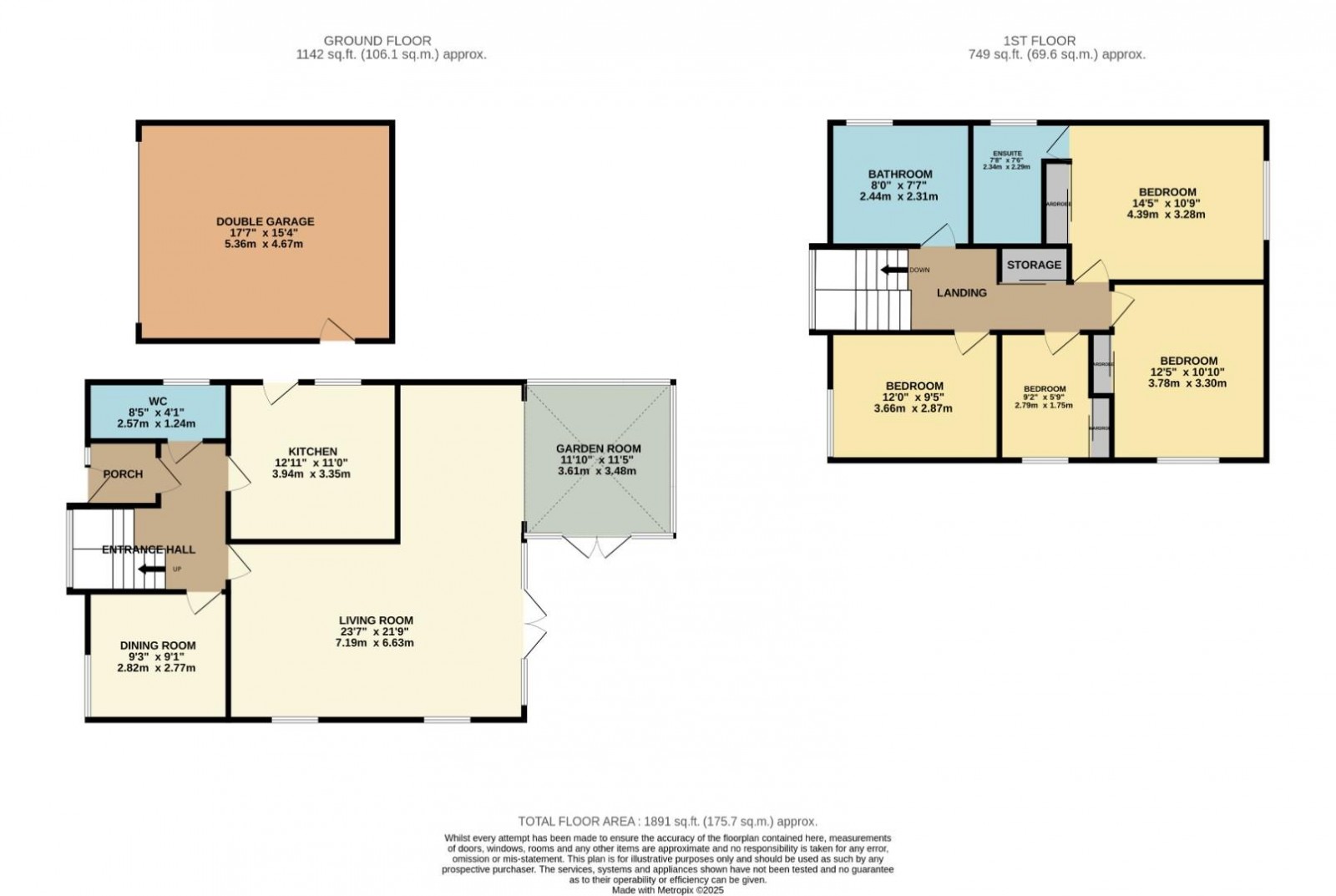 Floorplan for Paxford Place, Wilmslow