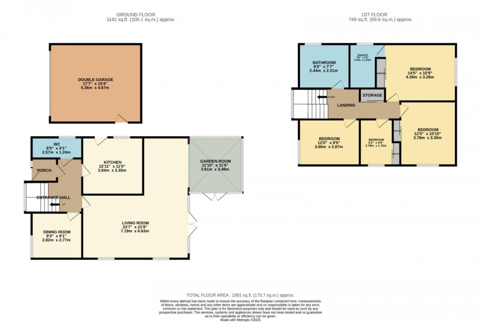 Floorplan for Paxford Place, Wilmslow