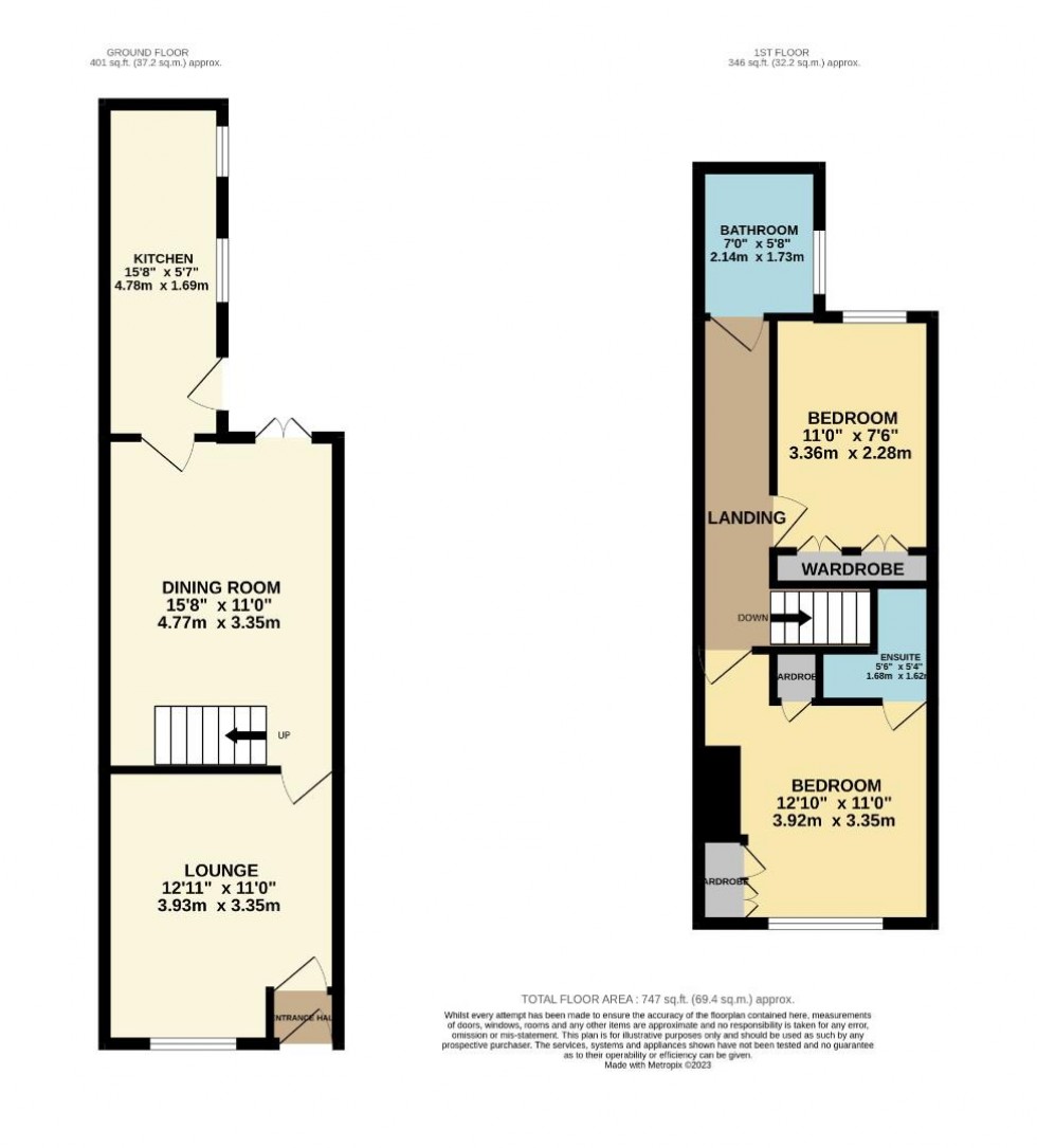 Floorplan for Vicker Grove, Manchester