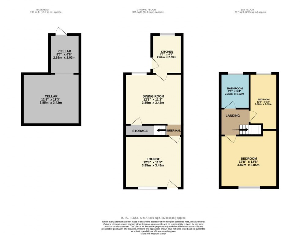 Floorplan for Knutsford Road, Alderley Edge