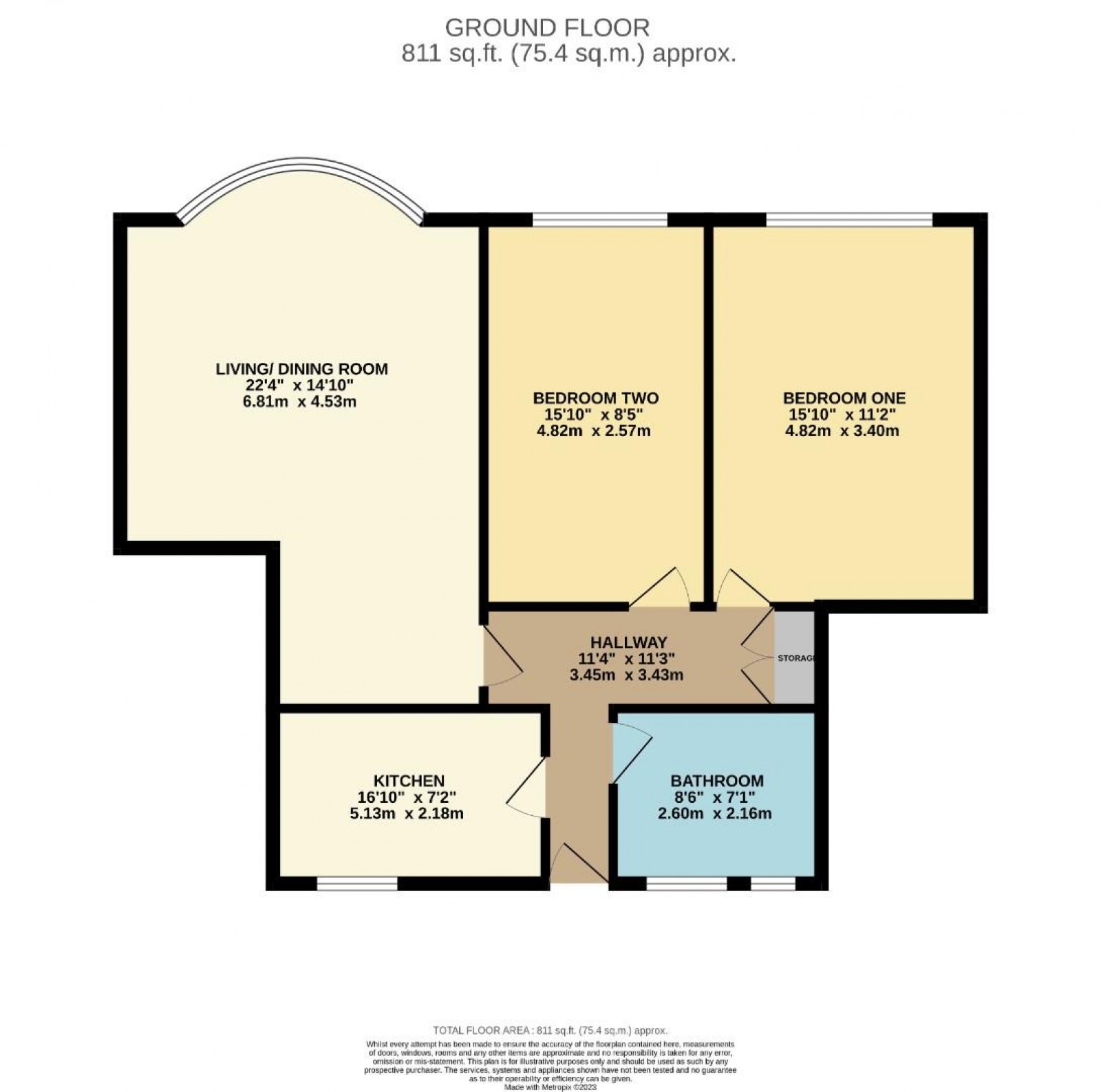 Floorplan for Ladybrook Road, Bramhall