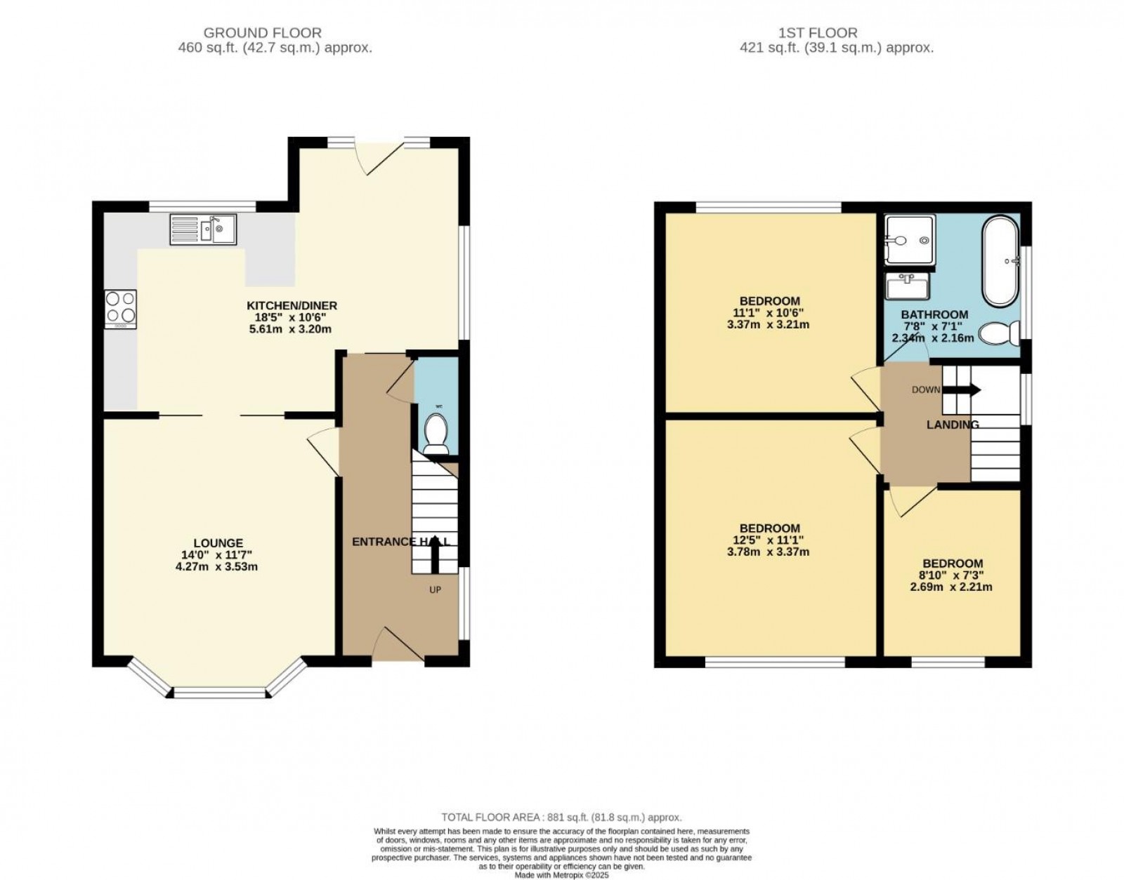 Floorplan for Ashley Drive, Bramhall, Stockport