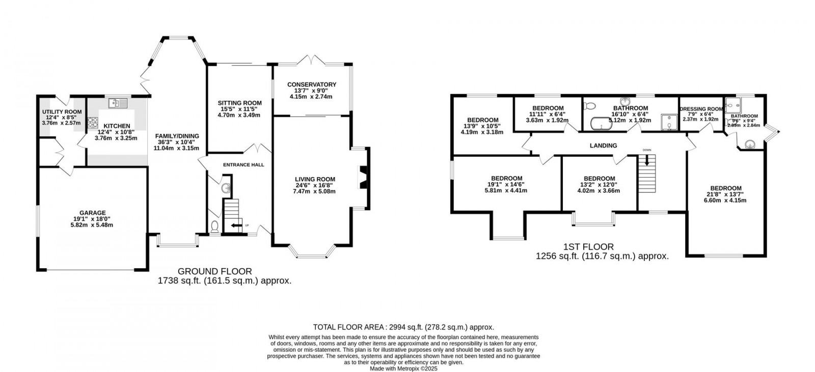 Floorplan for Magnolia Rise, Prestbury