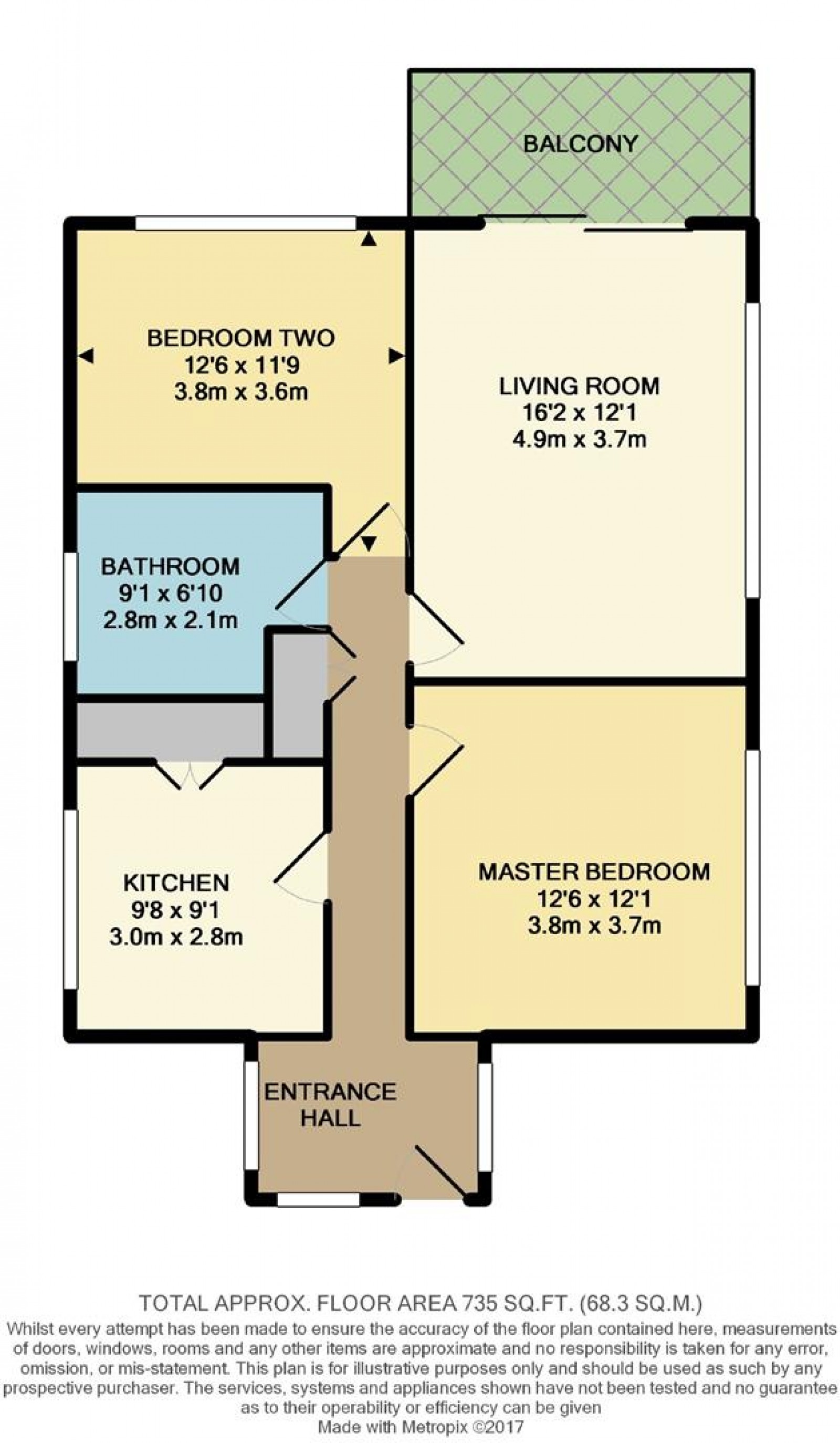 Floorplan for Pine Lodge, Bramhall