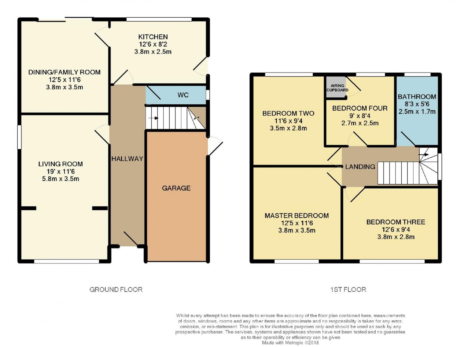 Floorplan for Roche Gardens, Cheadle Hulme