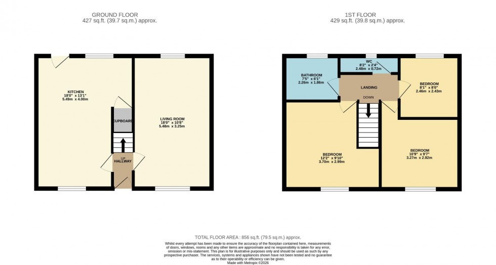 Floorplan for Sandiway Road, Handforth, Wilmslow