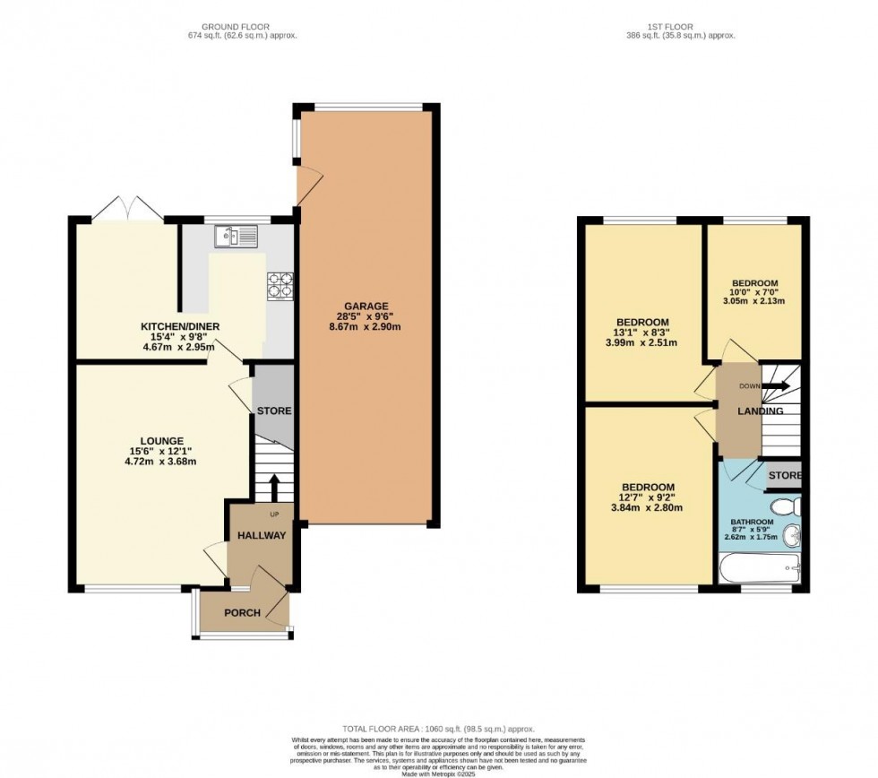 Floorplan for Westby Close, Bramhall