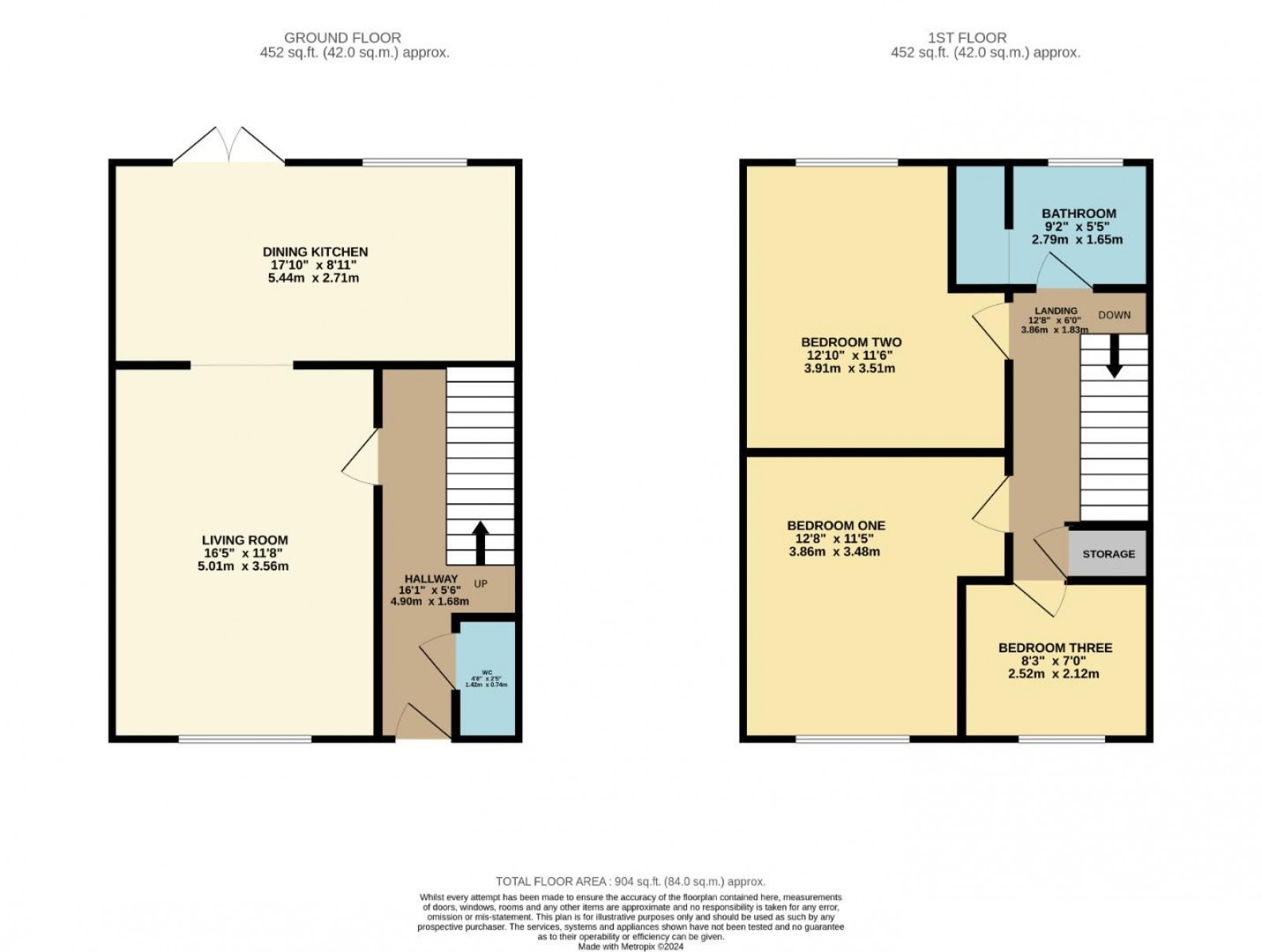 Floorplan for Midland Road, Bramhall