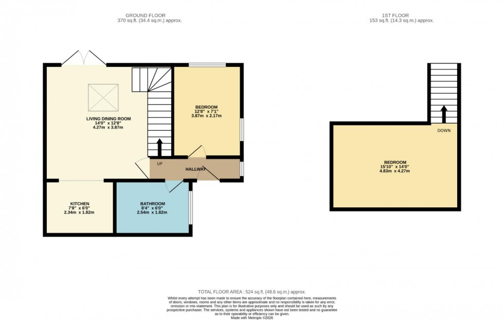 Floorplan for Anson Road, Wilmslow