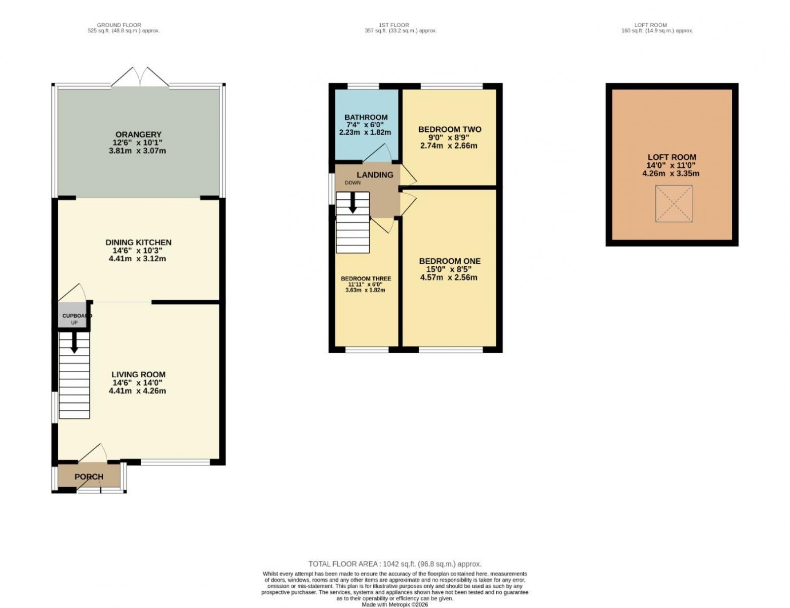 Floorplan for Fairhaven Close, Bramhall