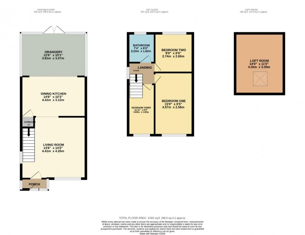 Floorplan for Fairhaven Close, Bramhall