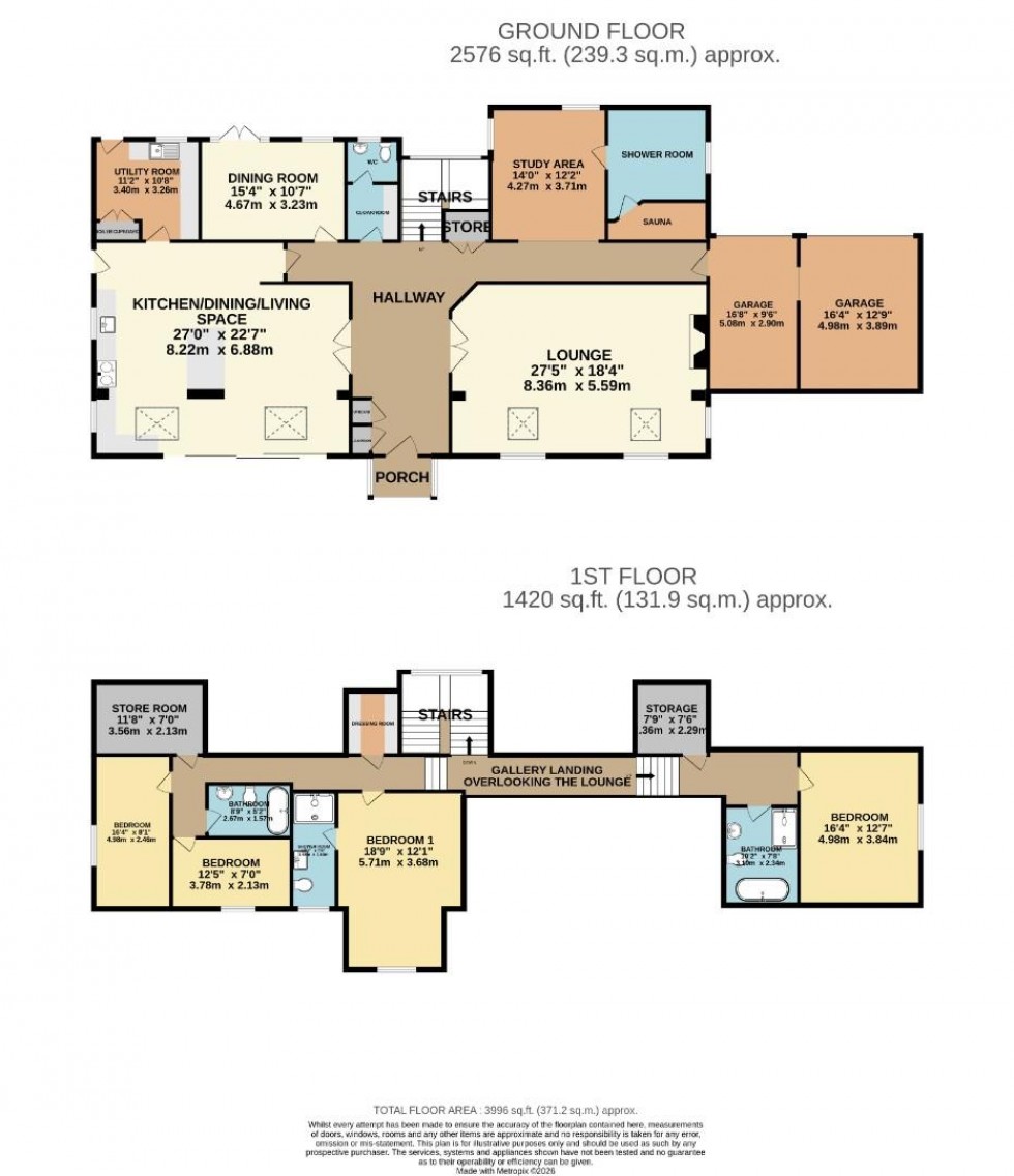 Floorplan for Woodford Road, Poynton, Cheshire