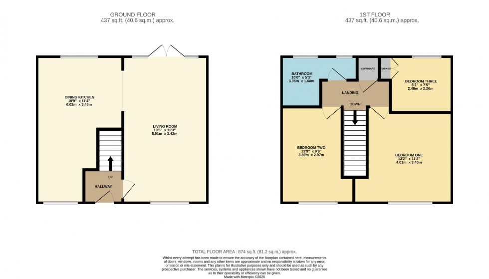 Floorplan for Chisworth Close, Bramhall