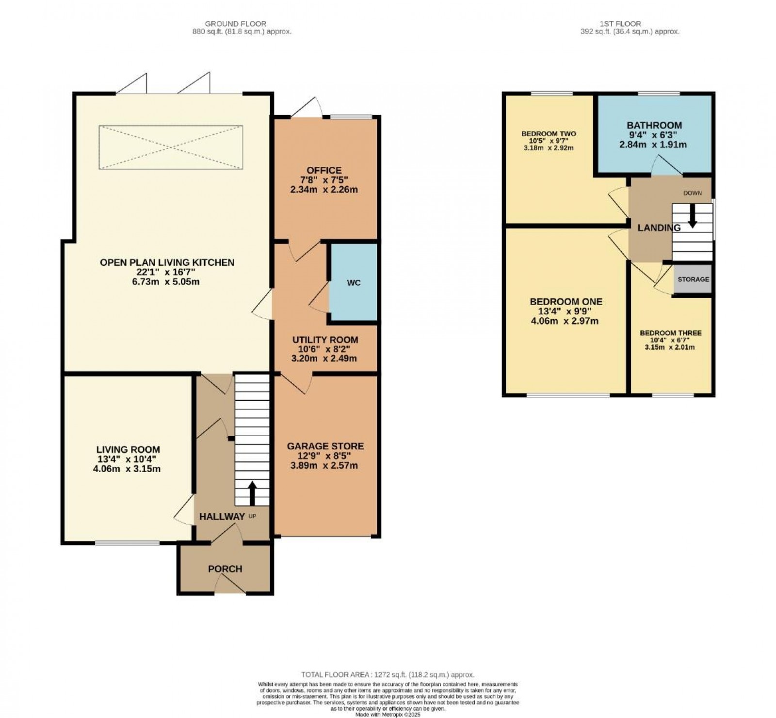 Floorplan for Romsey Drive, Cheadle Hulme