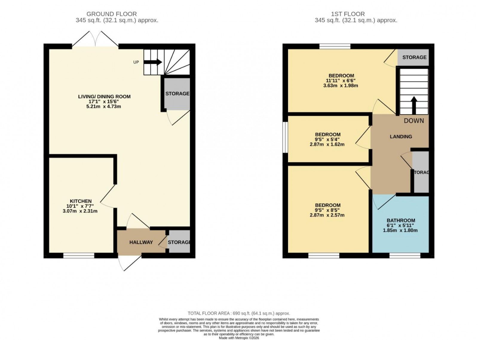 Floorplan for Gregg Mews, Wilmslow