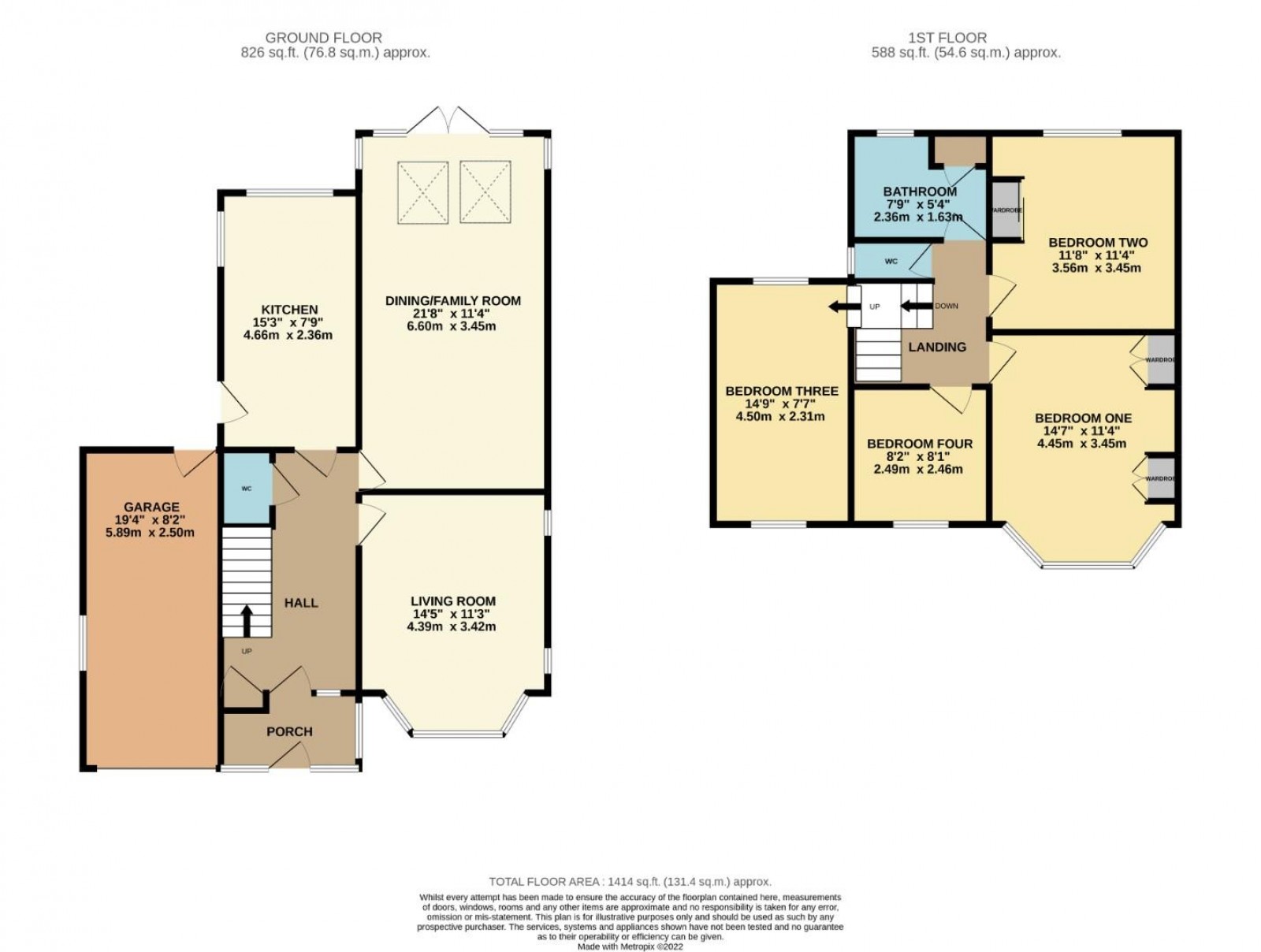 Floorplan for Dennison Road, Cheadle Hulme