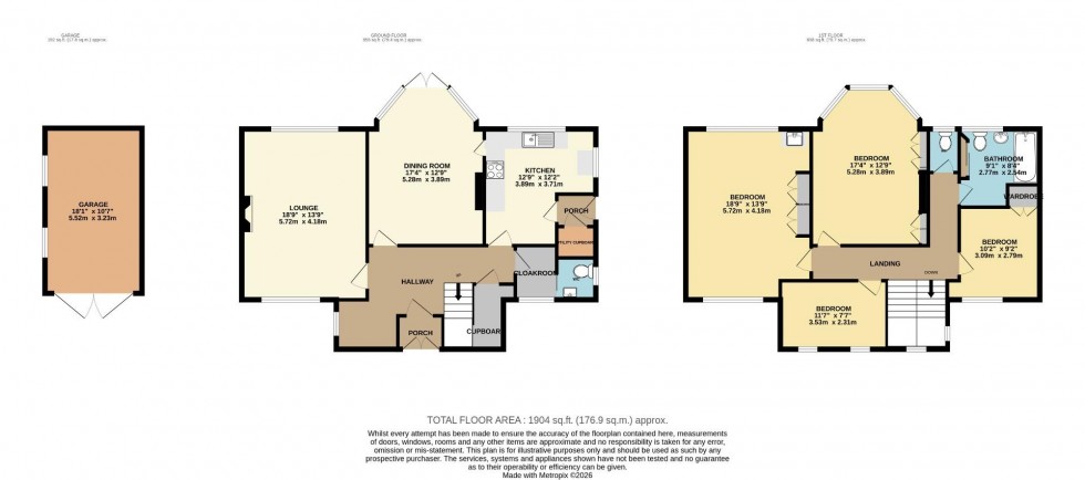 Floorplan for Hulme Hall Avenue, Cheadle Hulme