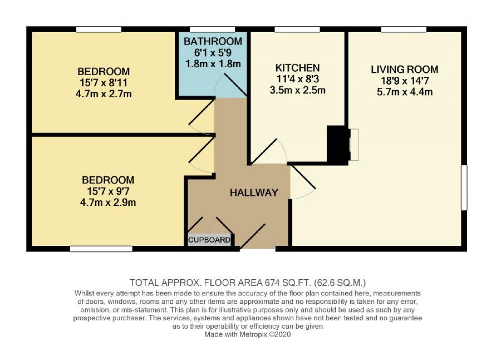 Floorplan for Gawsworth Way, Handforth