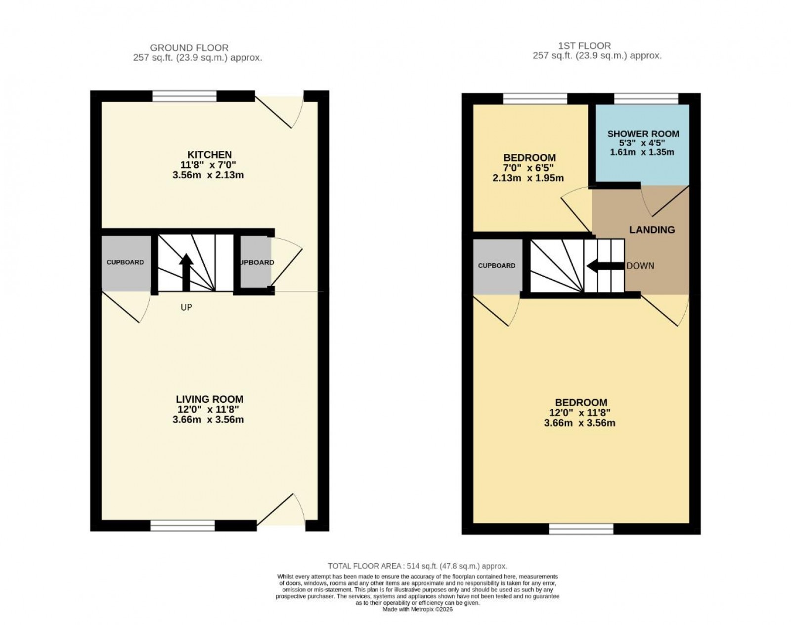 Floorplan for Holland Street, Macclesfield
