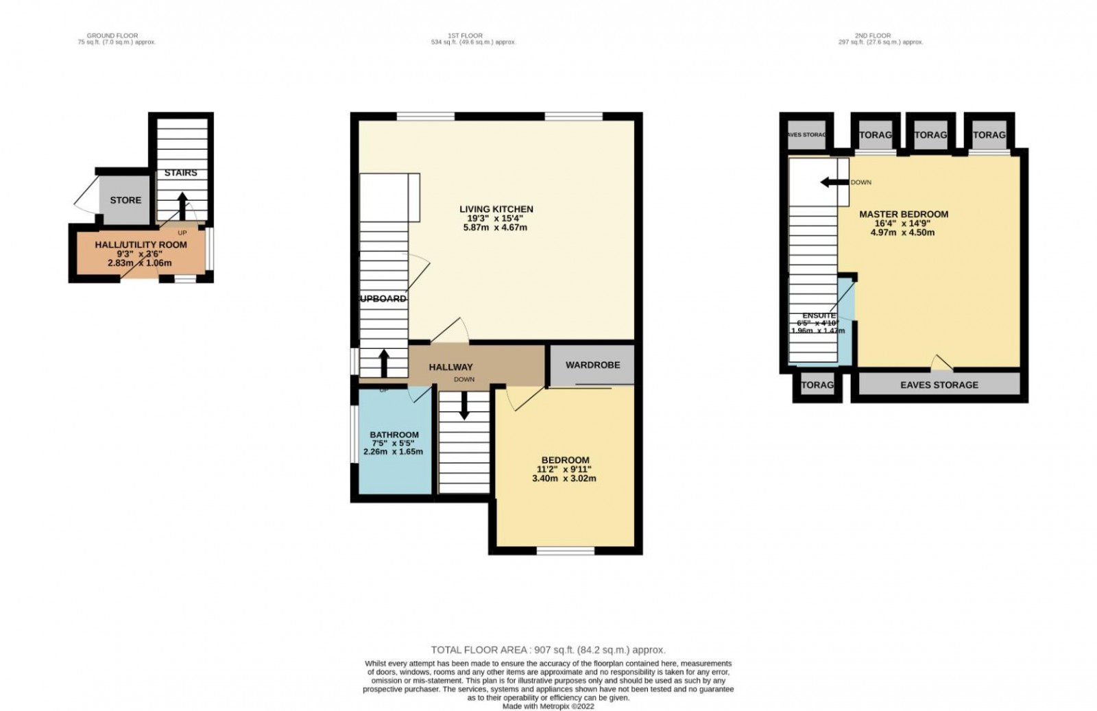 Floorplan for Bridle Court, Woodford, Stockport