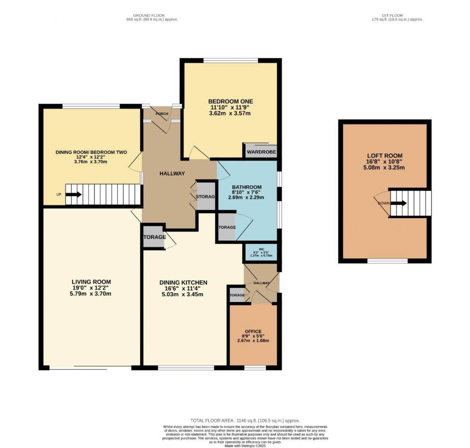 Floorplan for Cromwell Road, Bramhall