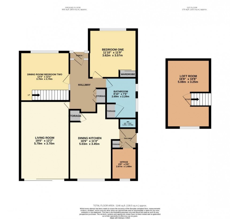 Floorplan for Cromwell Road, Bramhall