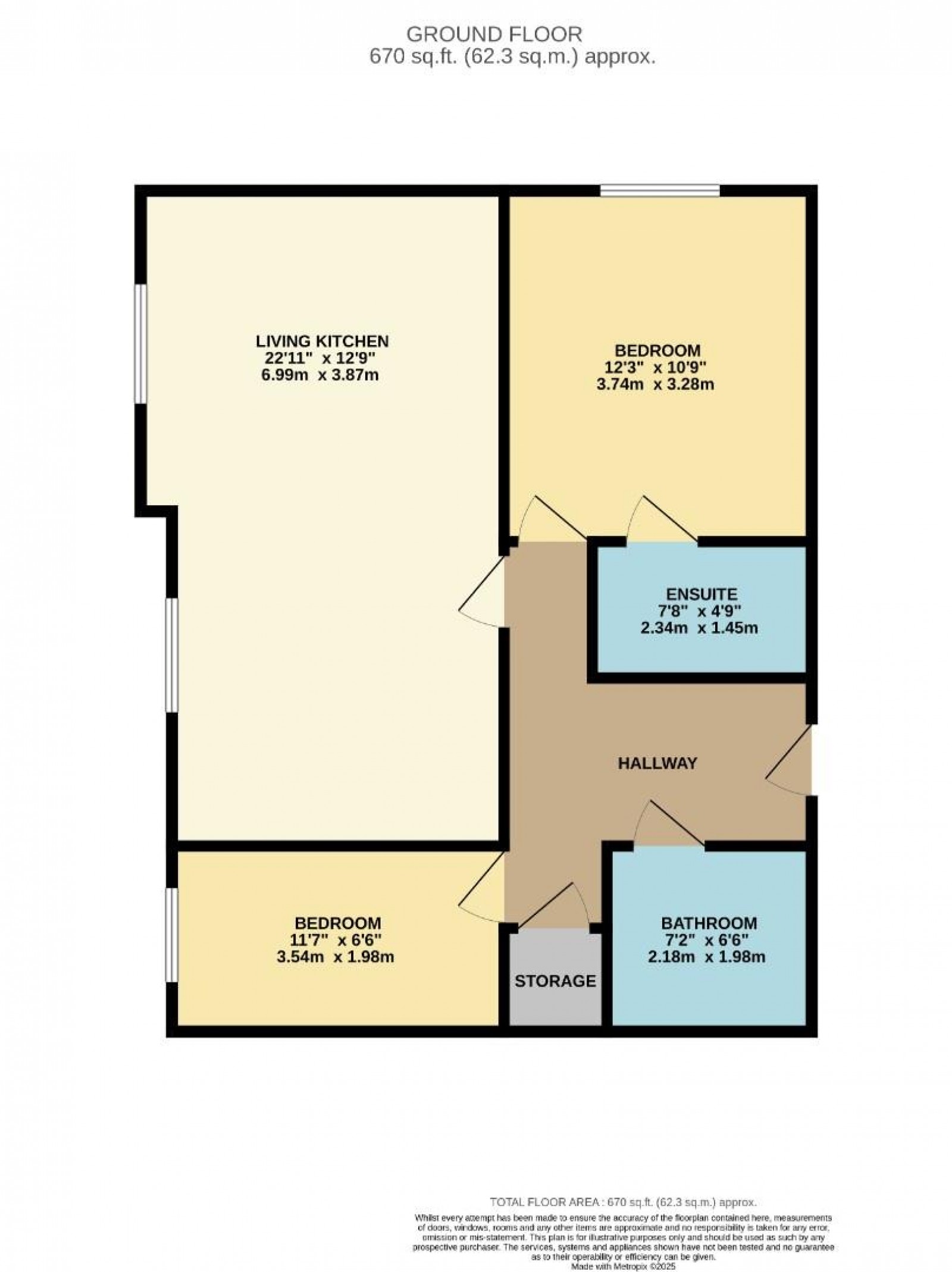 Floorplan for Lacey Green, Wilmslow