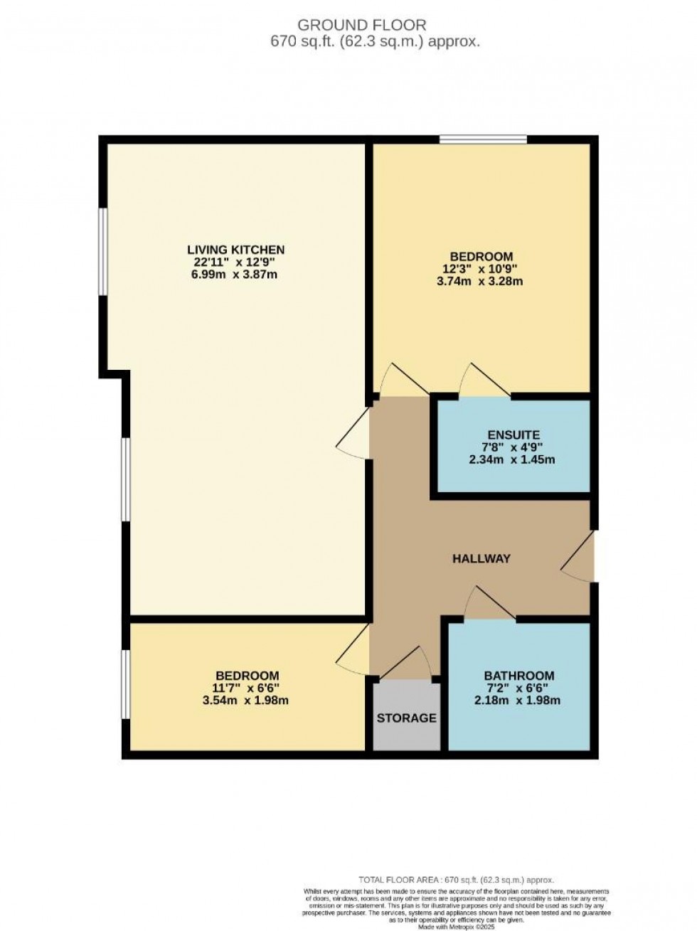 Floorplan for Lacey Green, Wilmslow