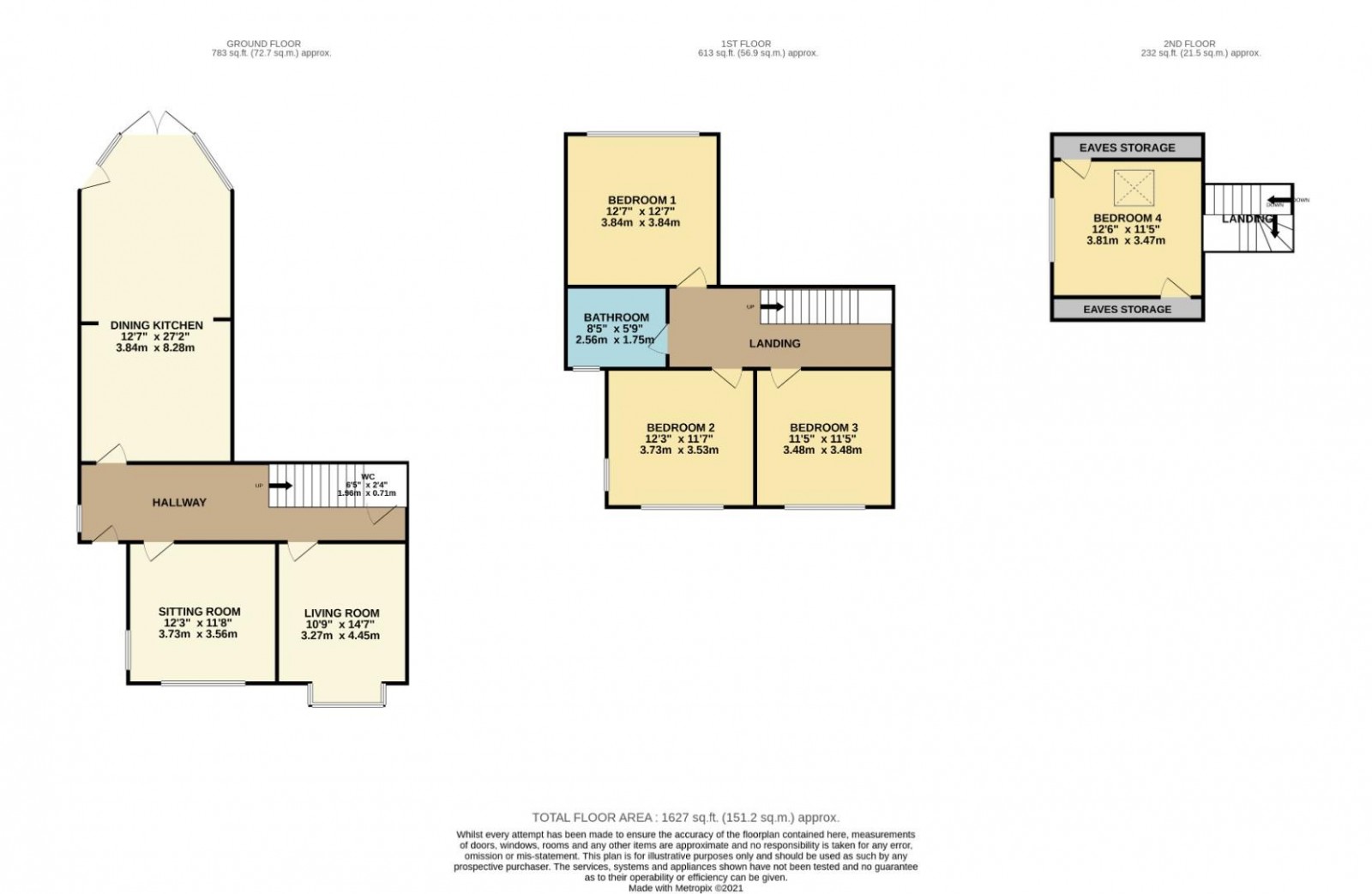 Floorplan for Acre Lane, Cheadle Hulme