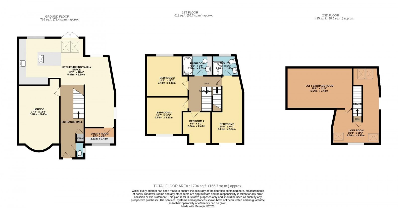 Floorplan for Albany Road, Bramhall
