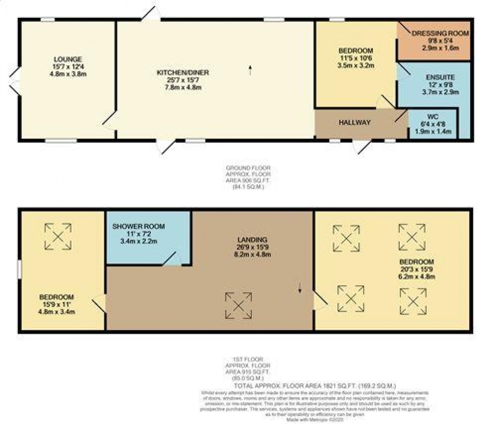 Floorplan for Chester Road, Woodford, Stockport