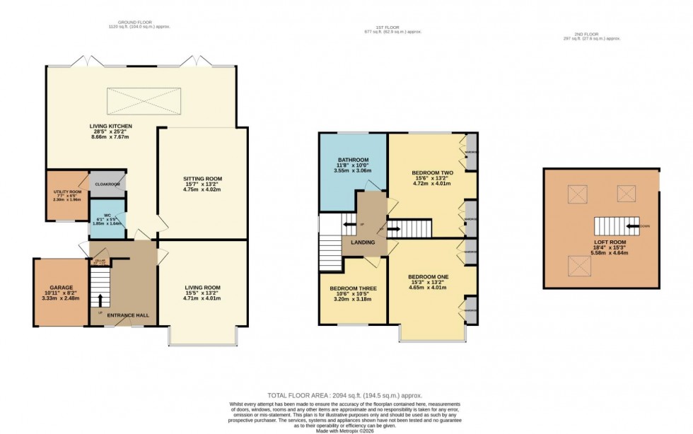 Floorplan for Abingdon Road, Bramhall