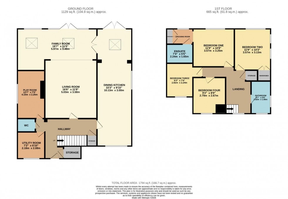 Floorplan for The Grove, Cheadle Hulme