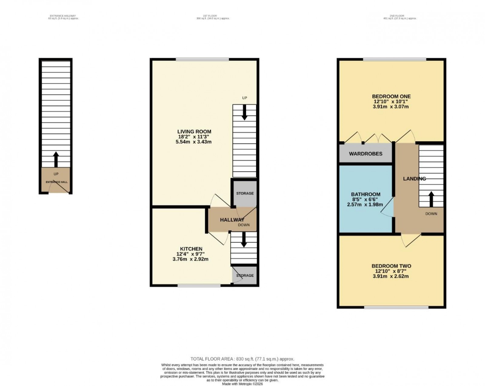 Floorplan for Marlborough Court, Gillbent Road, Cheadle Hulme