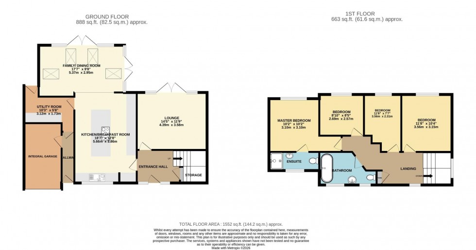 Floorplan for Boston Close, Bramhall, Stockport