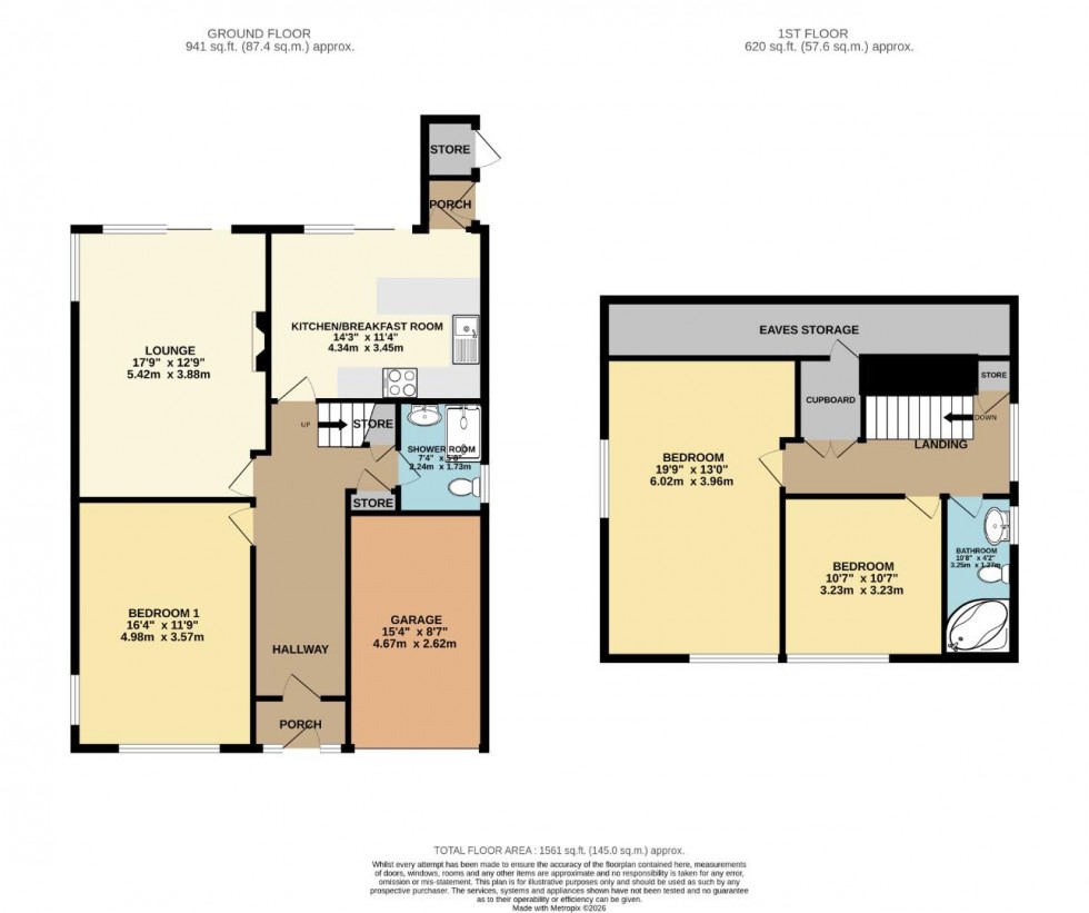 Floorplan for Sandiway, Bramhall