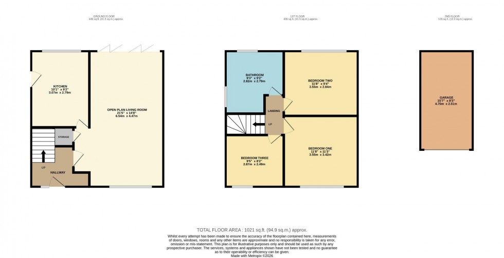 Floorplan for Midland Walk, Bramhall
