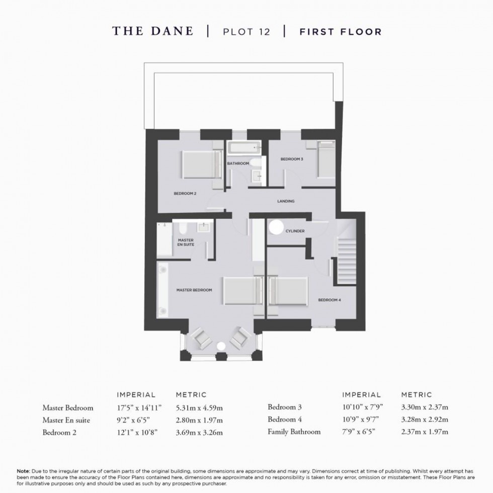 Floorplan for Deanwater Drive, Woodford, SK7