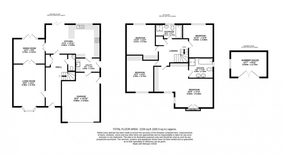 Floorplan for Tanyard Close, Wilmslow, SK9