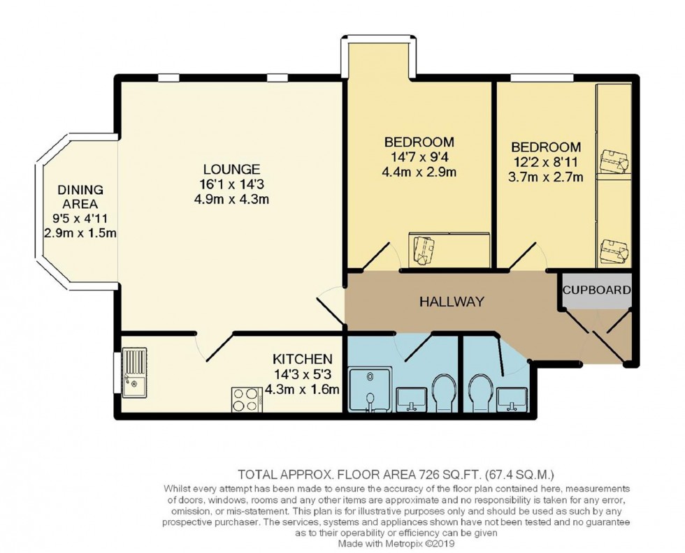 Floorplan for Kennerleys Lane, Hawthorn Green Kennerleys Lane, SK9