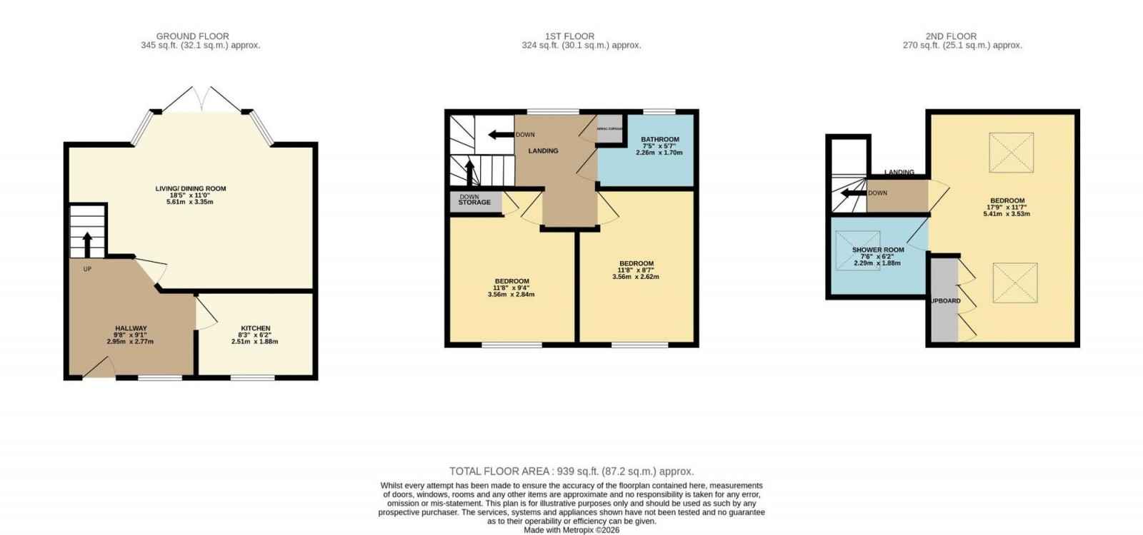 Floorplan for Church Lane, Mobberley, WA16
