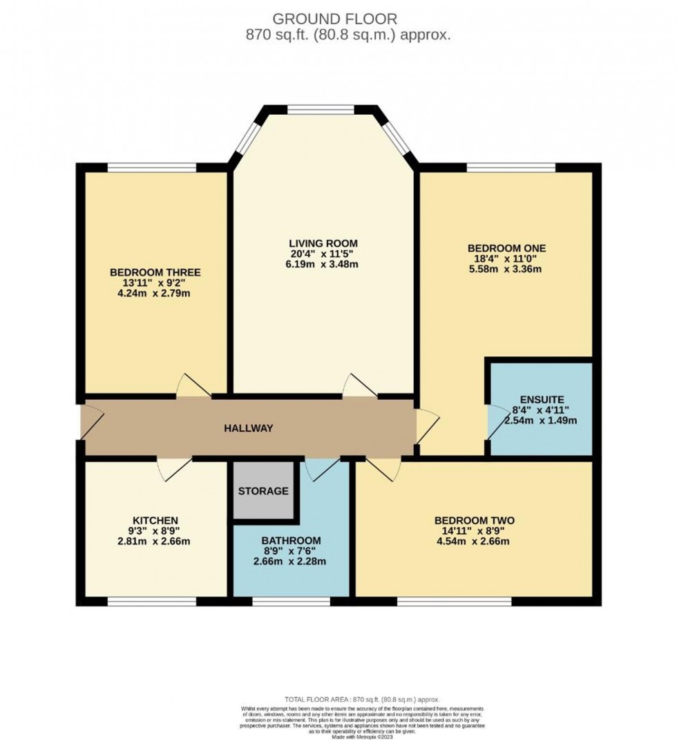 Floorplan for Carrwood Road, Bramhall, SK7