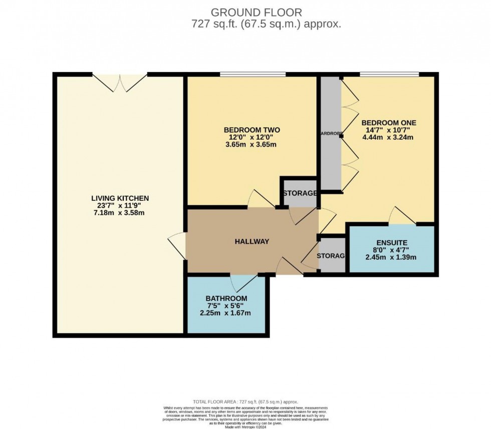 Floorplan for Ack Lane West, Cheadle Hulme, SK8