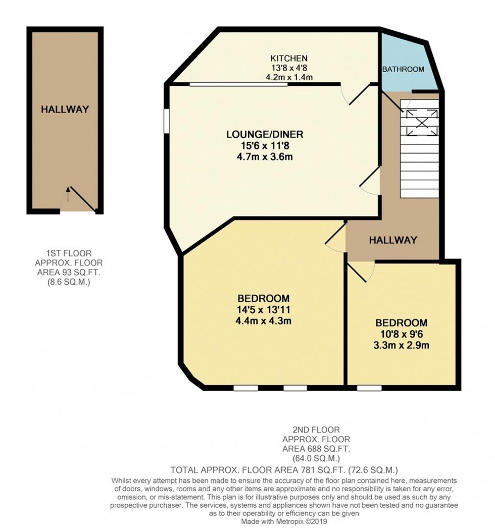 Floorplan for Station Road, Cheadle Hulme, SK8