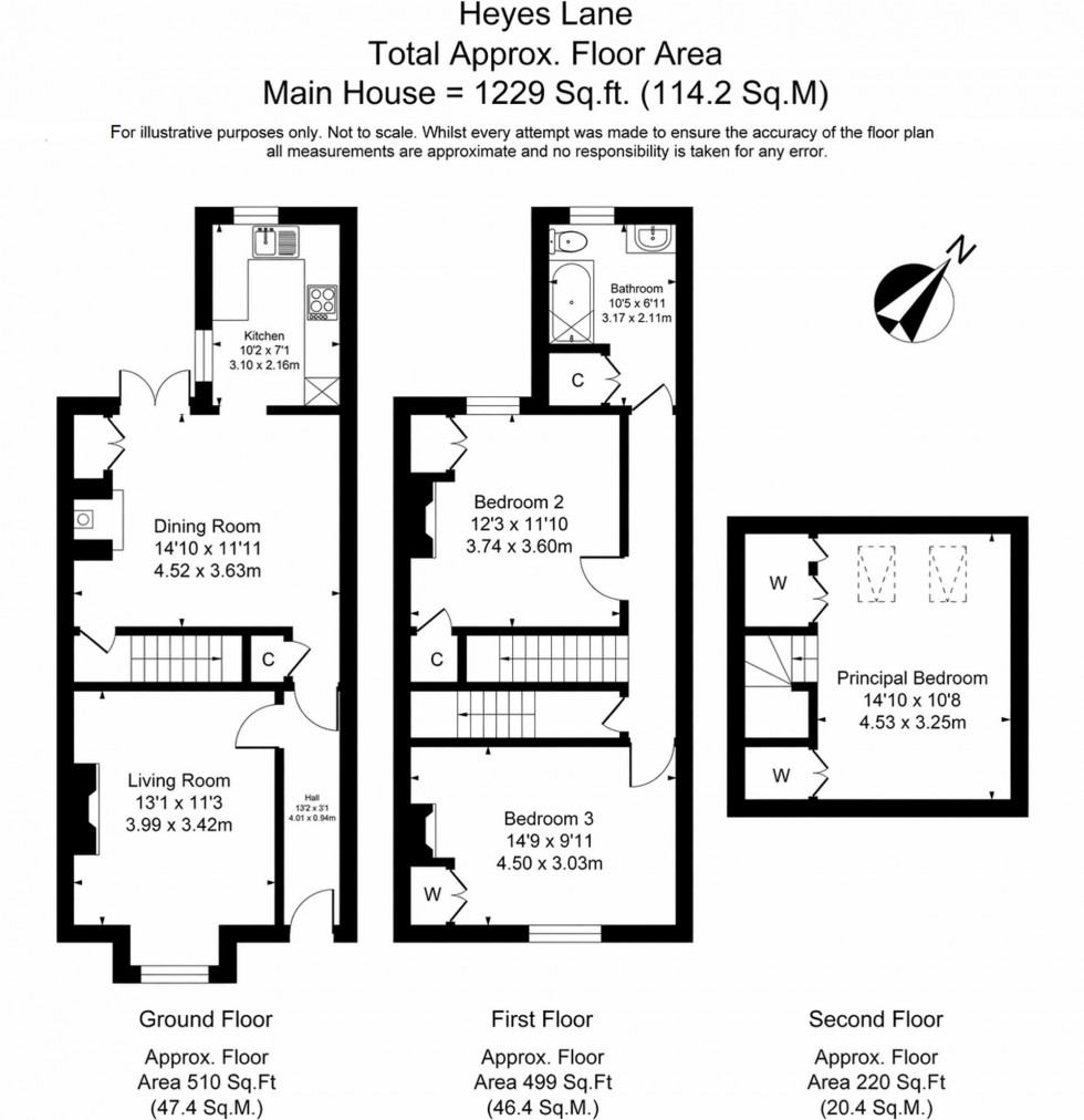 Floorplan for Heyes Lane, Alderley Edge, SK9