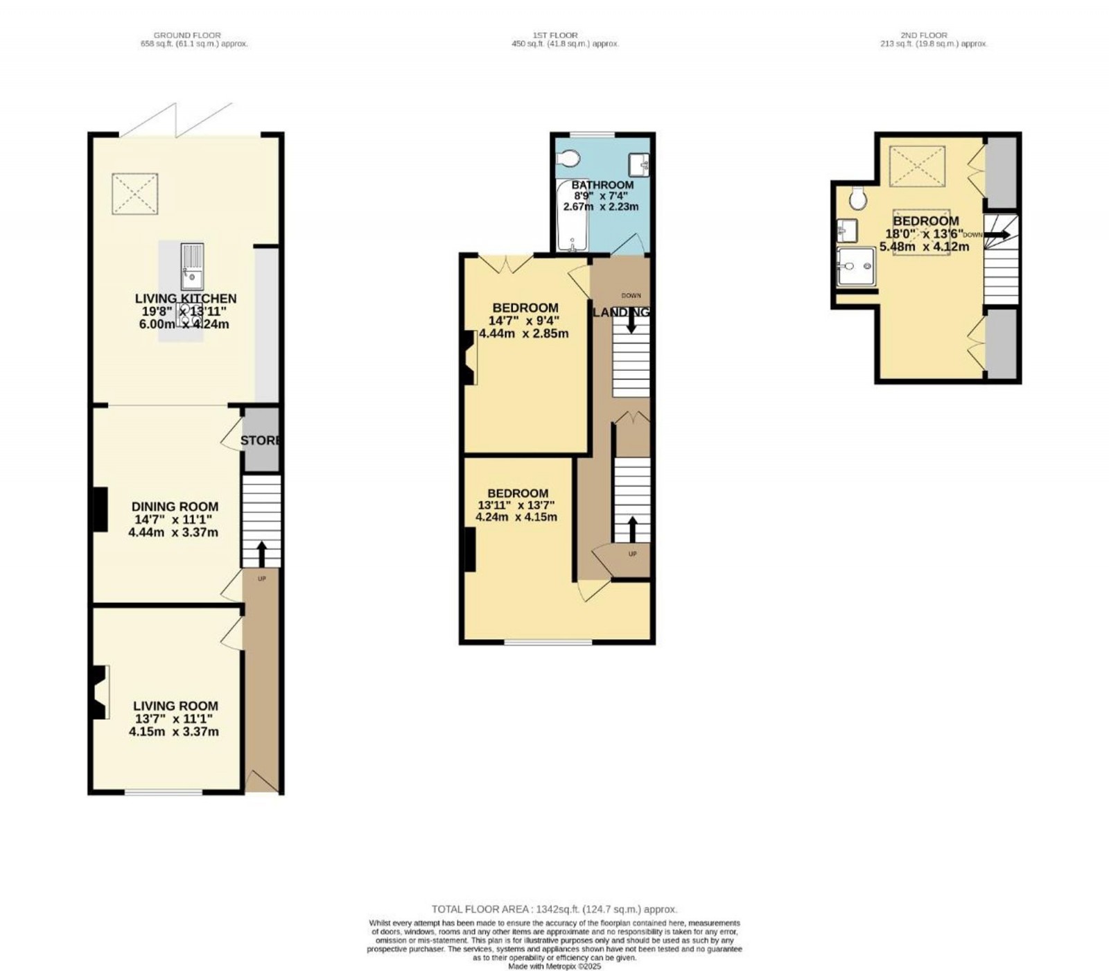 Floorplan for South Oak Lane, Wilmslow, SK9