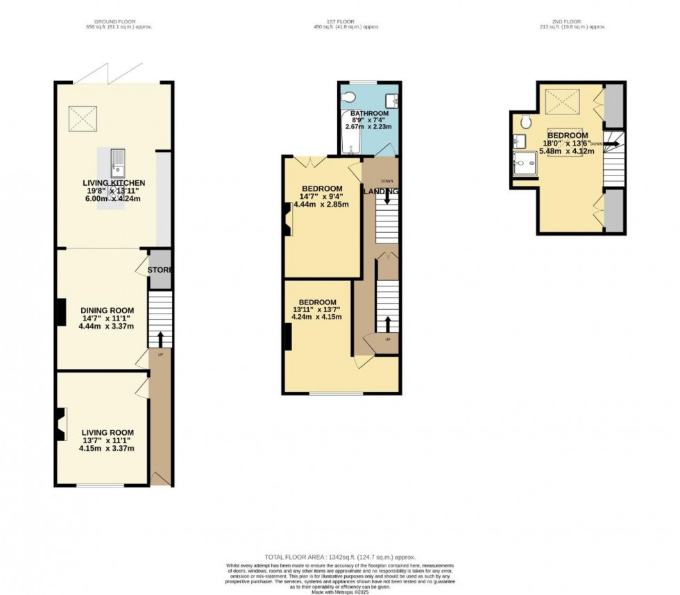 Floorplan for South Oak Lane, Wilmslow, SK9