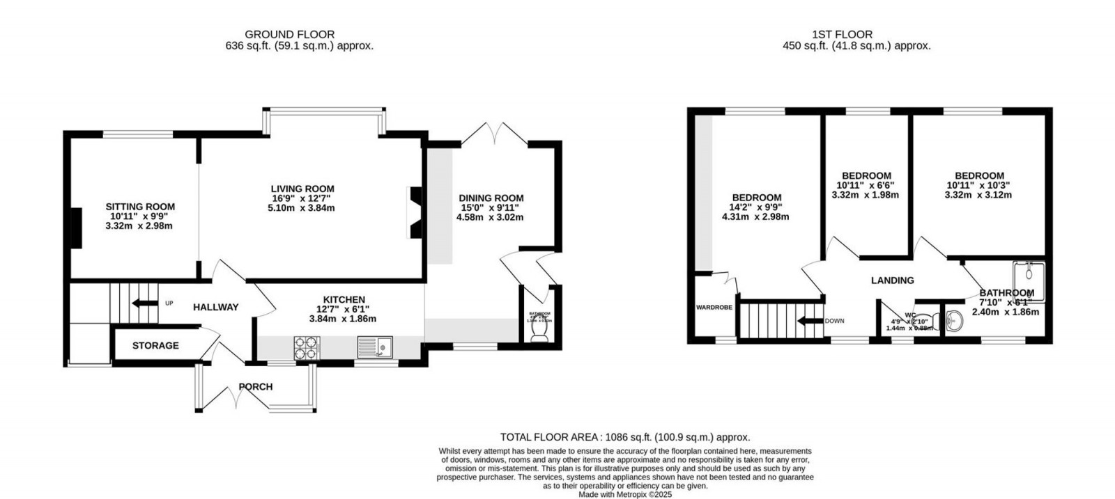 Floorplan for Chelford, Macclesfield, SK10
